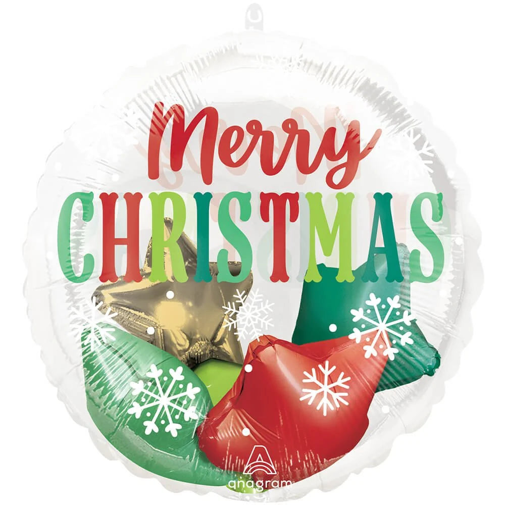 Anagram 20” North Pole Express Snowflakes Express Insiders Balloon